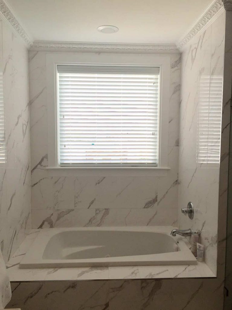 easy to clean bathroom window treatments