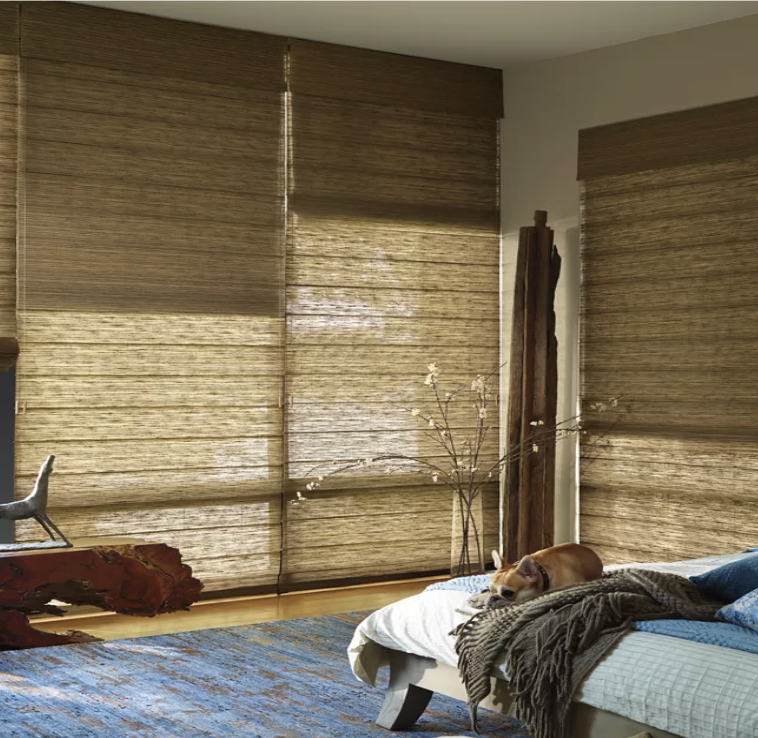 Roman shades for bedroom